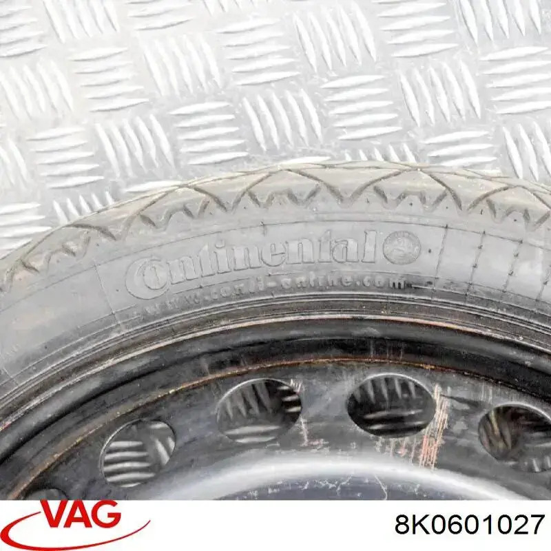 Llantas de acero (Estampado) VAG 8K0601027