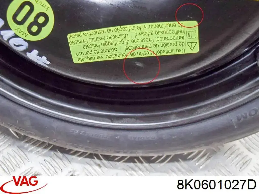 Ruedas De Acero (Estampado) VAG 8K0601027D precio, desde 104,54 EUR