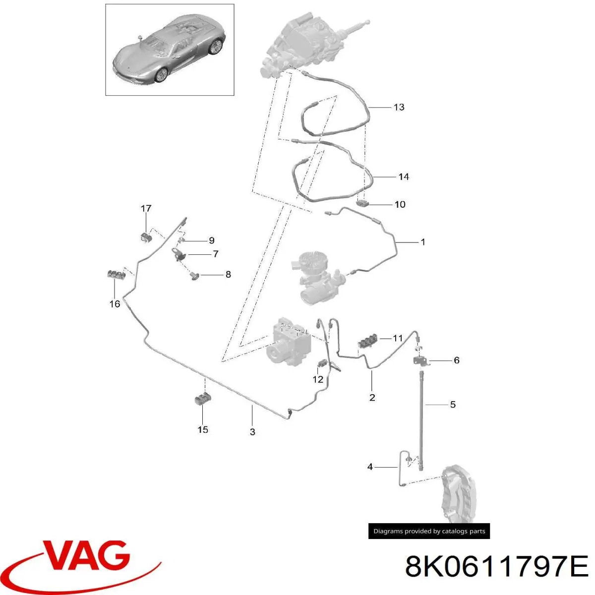  VAG 8K0611797E precio, desde 2,24 EUR