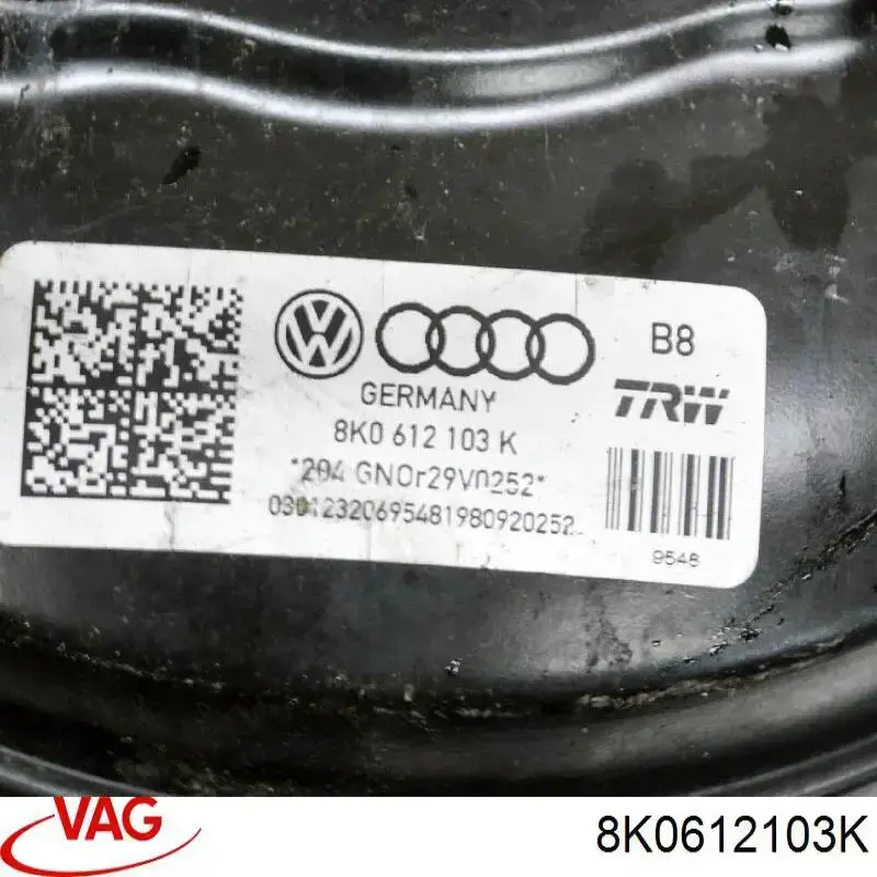 8K0612103K VAG Servofreno