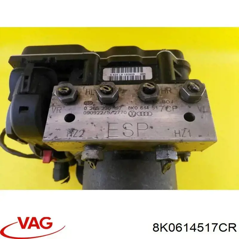 8K0614517CB VAG módulo hidráulico abs