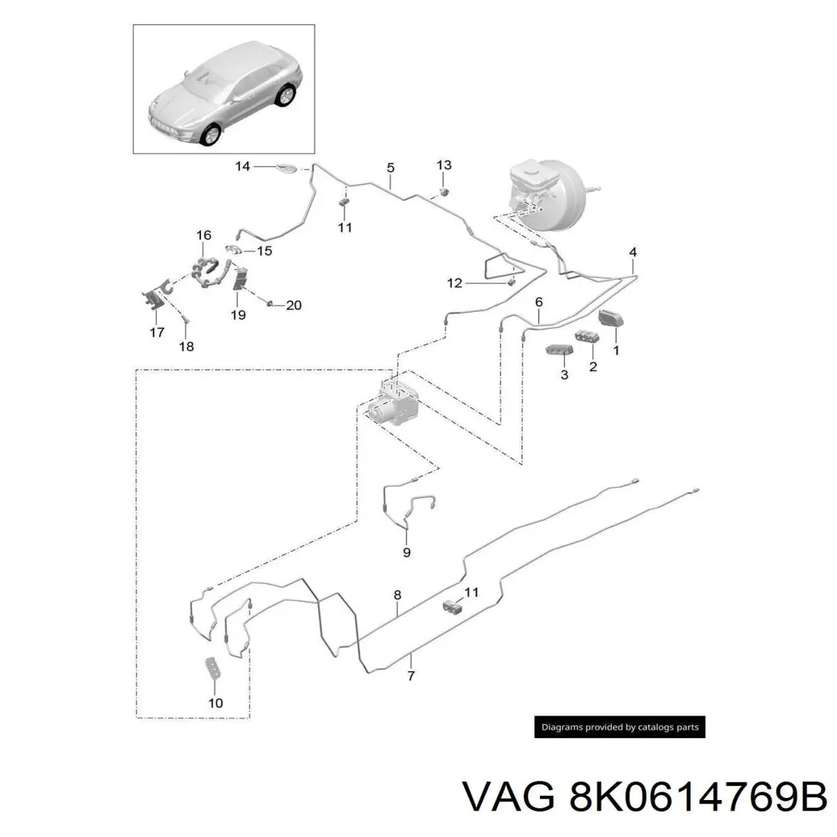 8K0614769B VAG 