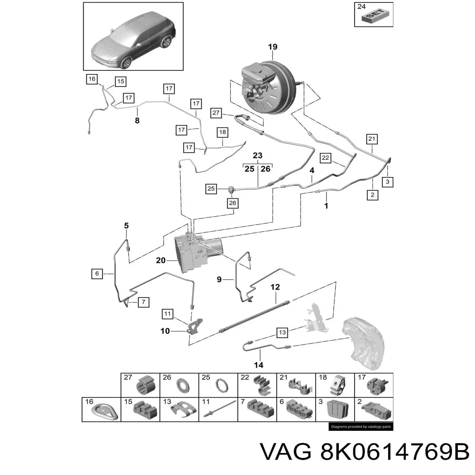  VAG 8K0614769B precio, desde 1,66 EUR
