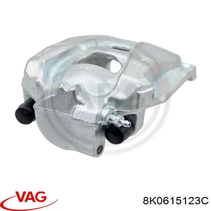 Pinza de freno delantera izquierda VAG 8K0615123C precio, desde 46,46 EUR