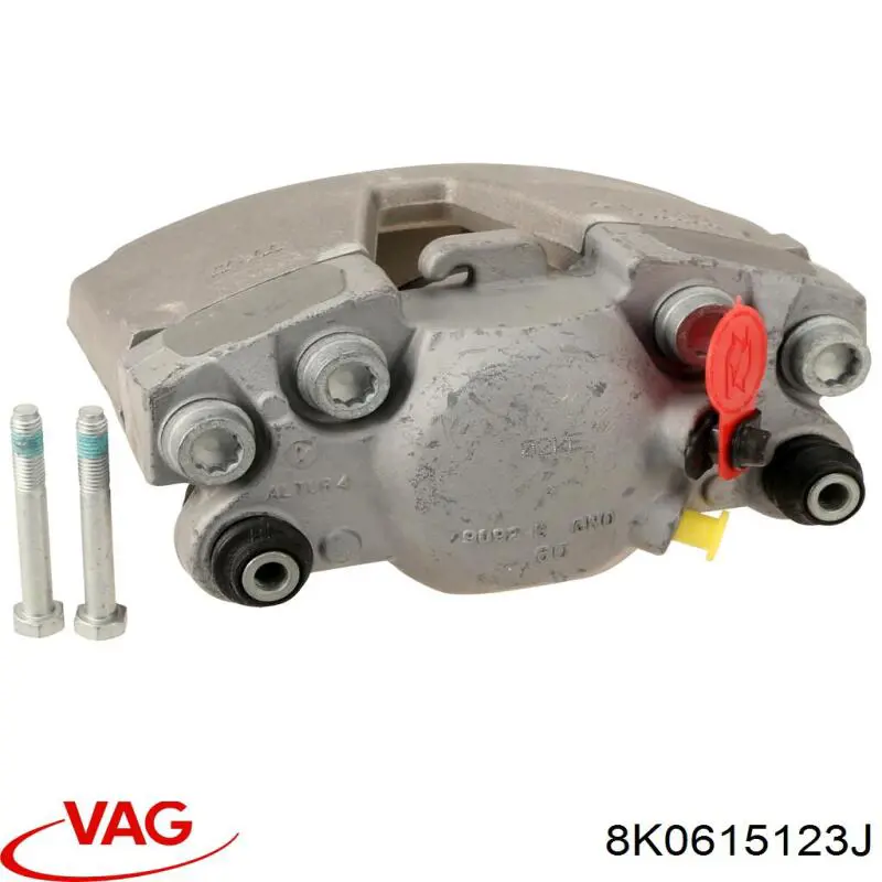 8K0615123J VAG Pinza de freno delantera izquierda