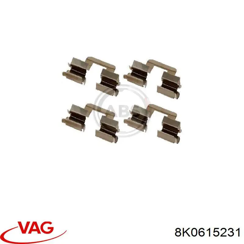 Juego de reparación de pastillas de freno VAG 8K0615231 precio, desde 11,18 EUR