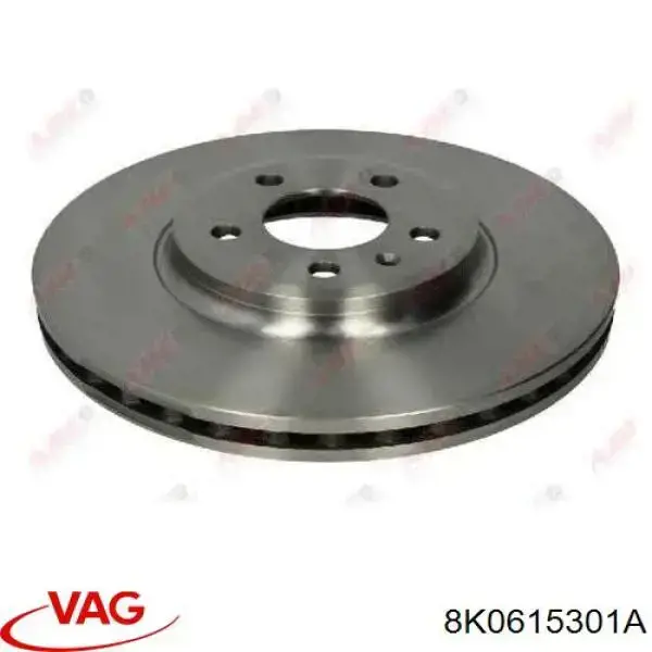 Disco de freno 8K0615301A VAG