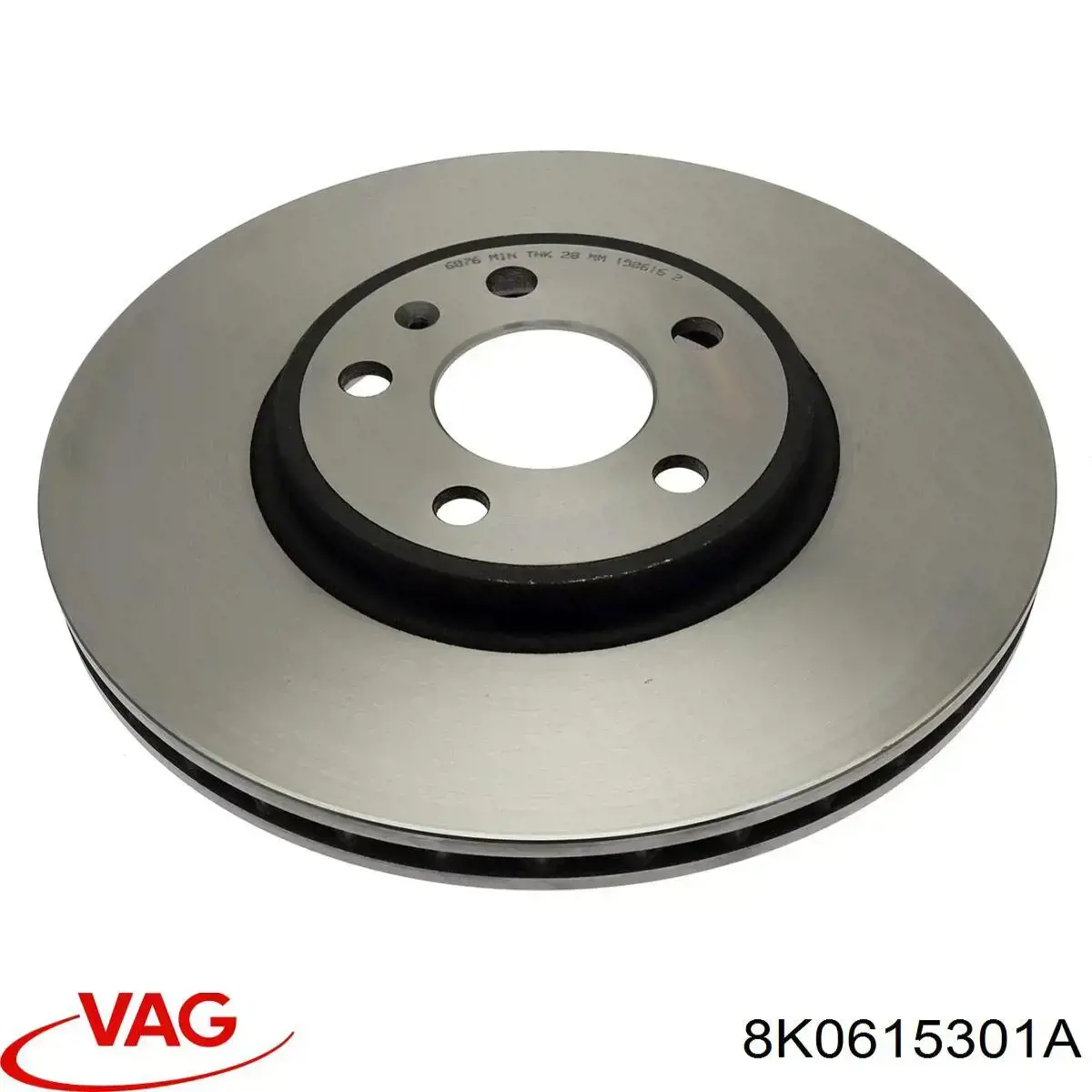 Comprar 8K0615301A VAG Freno de disco delantero