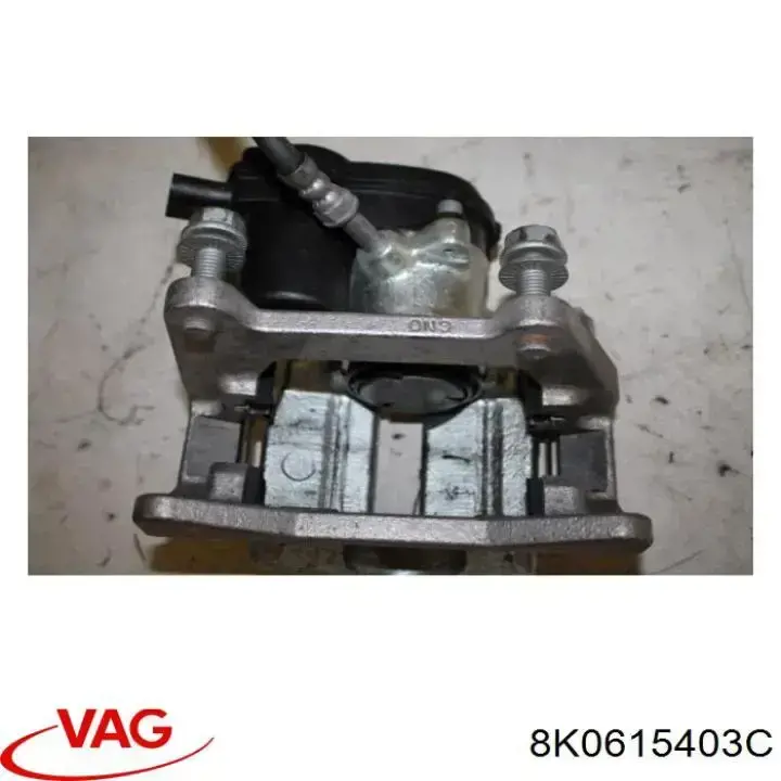 Pinza de freno trasera izquierda 8K0615403C VAG