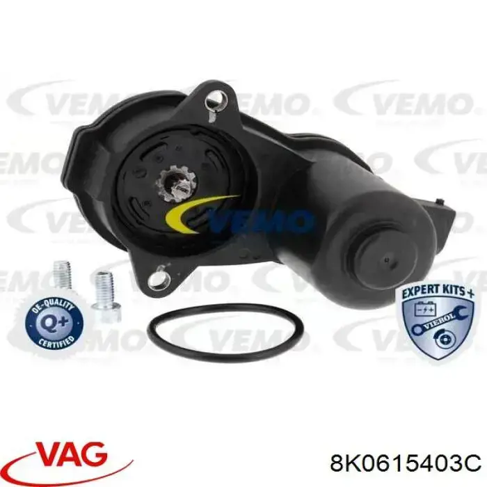 8K0615403C VAG Pinza de freno trasera izquierda