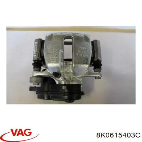 8K0615403C VAG Pinza de freno trasera izquierda