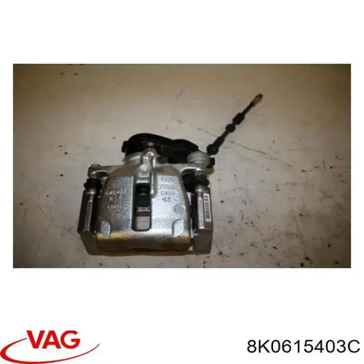 Pinza de freno trasera izquierda VAG 8K0615403C precio, desde 126,82 EUR