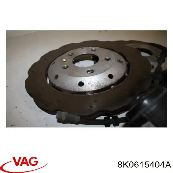 Comprar 8K0615404A VAG Pinza de freno trasera derecha