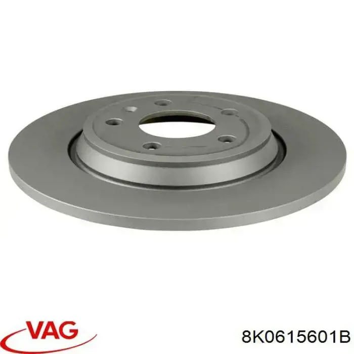 Comprar 8K0615601B VAG Disco de freno trasero