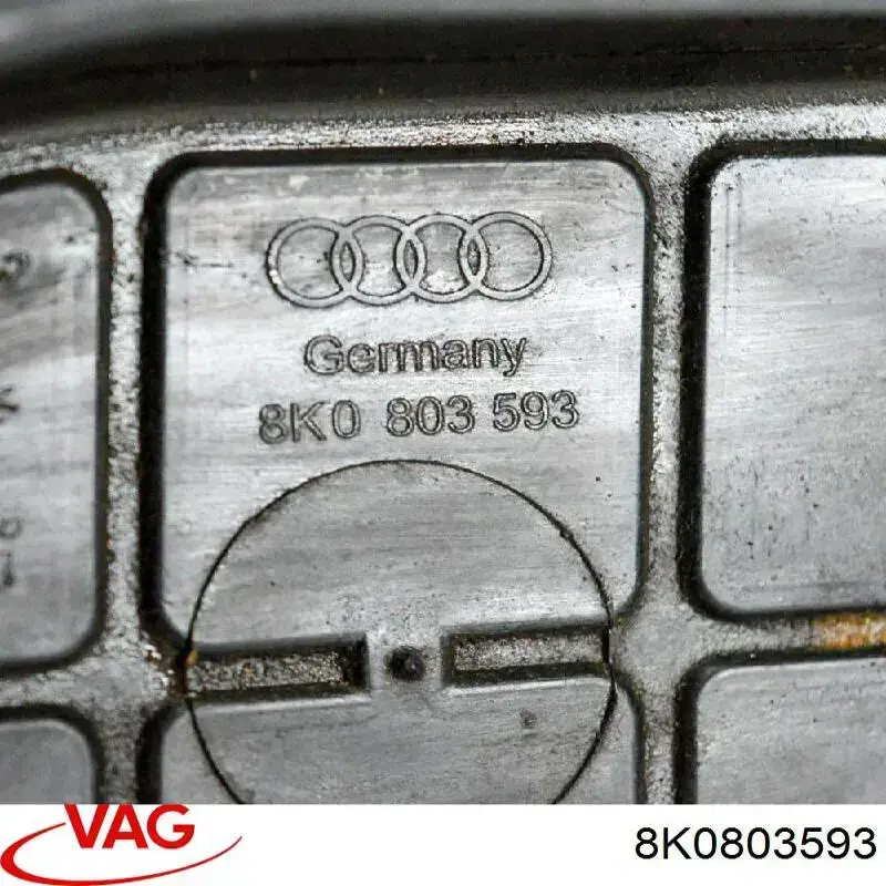 Tapón del piso del coche VAG 8K0803593