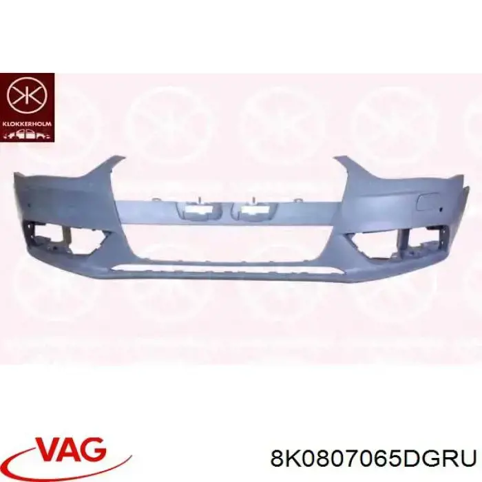 8K0807065DGRU VAG paragolpes delantero