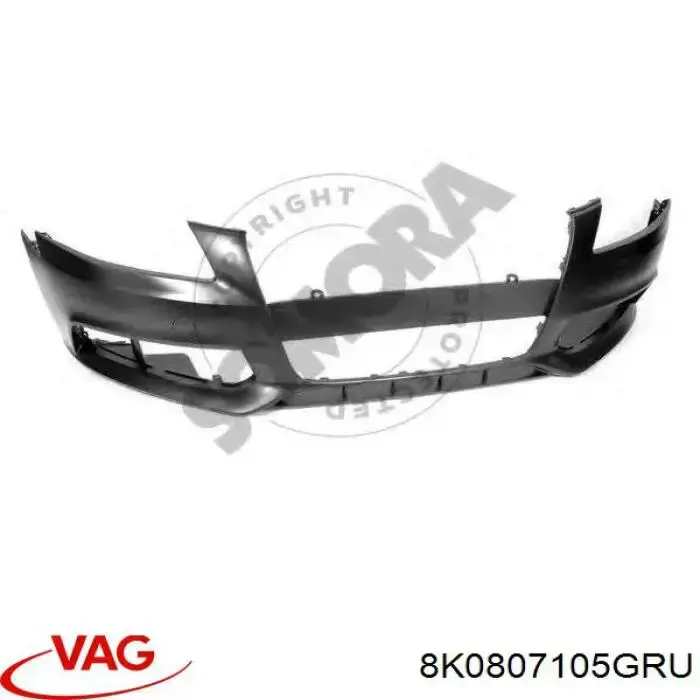 Parachoques delantero VAG 8K0807105GRU precio, desde 102,95 EUR