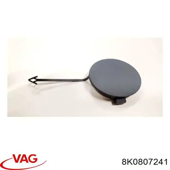 Tapa cubre gancho de remolque para parachoques delantera VAG 8K0807241 precio, desde 9,33 EUR