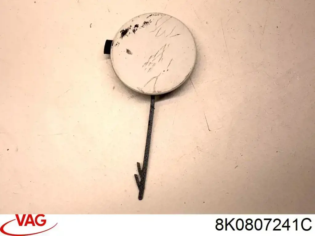 Comprar 8K0807241C VAG Tapa de gancho de remolque trasero del parachoques