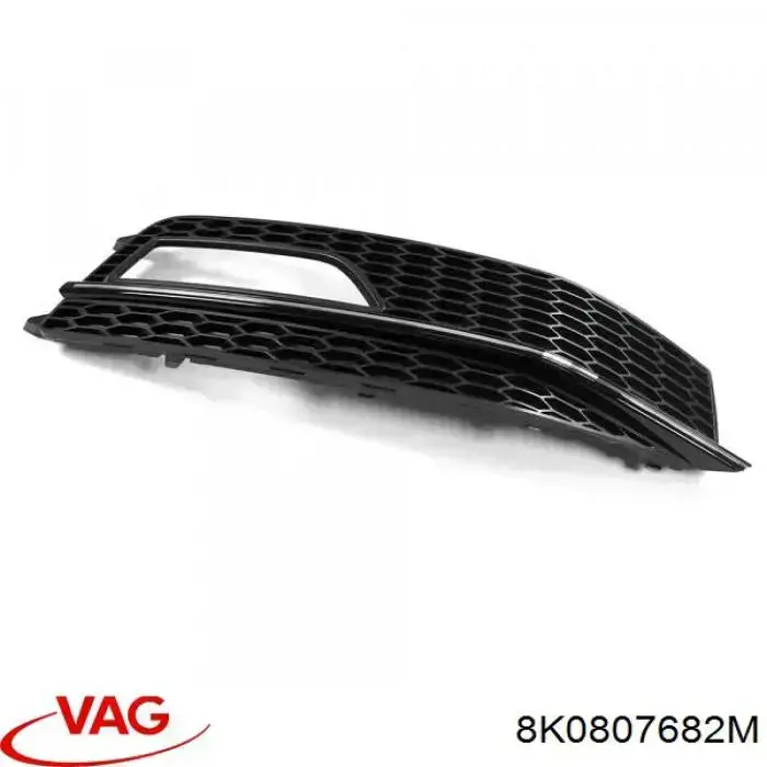 Tapa de rejilla de faro antiniebla delantero derecho VAG 8K0807682M precio, desde 38,52 EUR