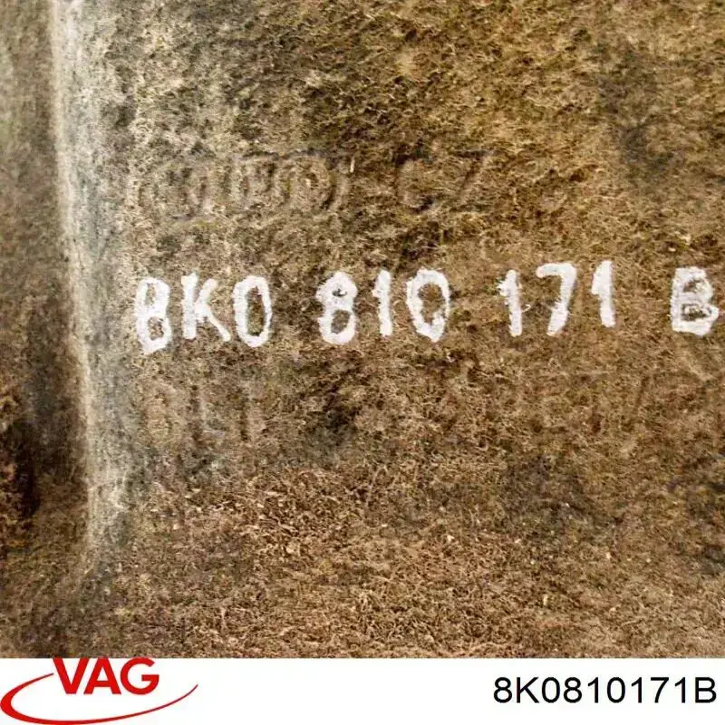 Comprar 8K0810171B VAG Guardabarros interior izquierdo trasero
