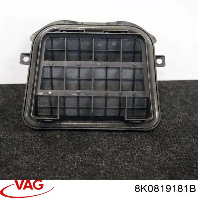 8K0819181B VAG Rejilla de ventilación trasera del habitáculo