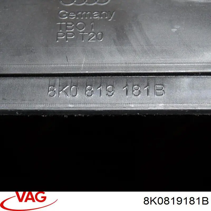 Comprar 8K0819181B VAG Rejilla de ventilación trasera del habitáculo