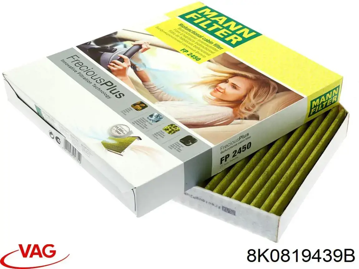 Comprar 8K0819439B VAG Filtro de aire del habitáculo
