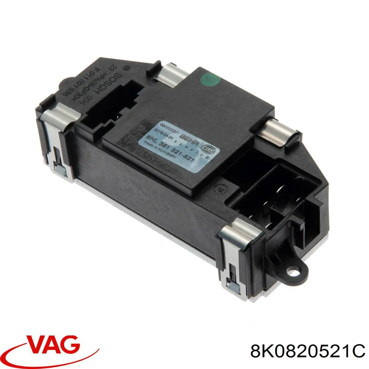 8K0820521C VAG resistencia de calefacción