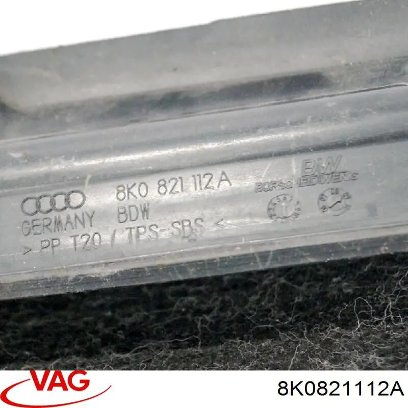 Comprar 8K0821112A VAG Sellado de guardabarros