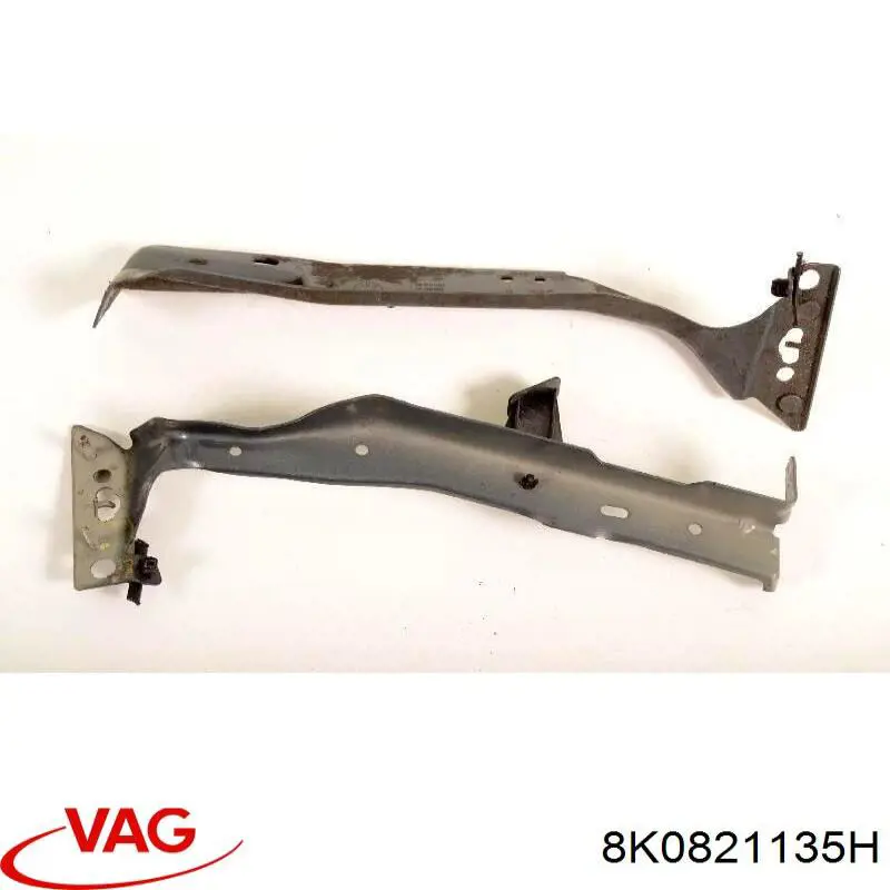 8K0821135H VAG soporte para guardabarros delantero, izquierda delantero