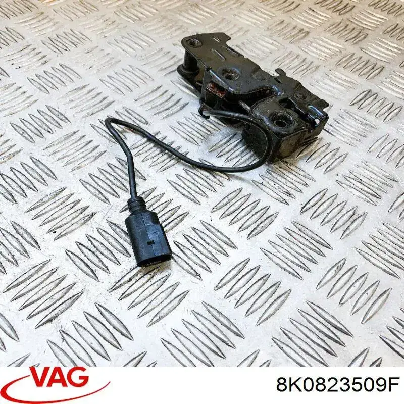 Cerradura de capó 8K0823509F VAG