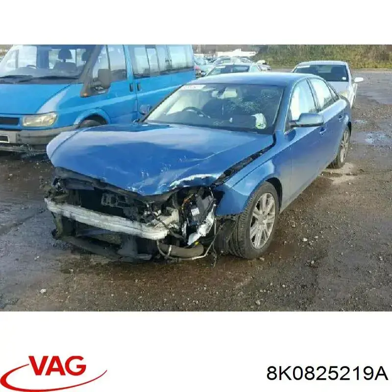 Protección inferior trasera derecha 8K0825219A VAG