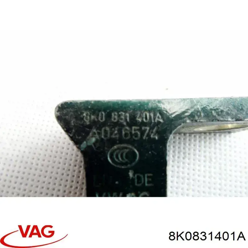 Bisagra de puerta trasera izquierda VAG 8K0831401A