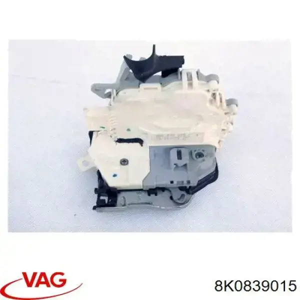 Cerradura de puerta trasera izquierda 8K0839015 VAG