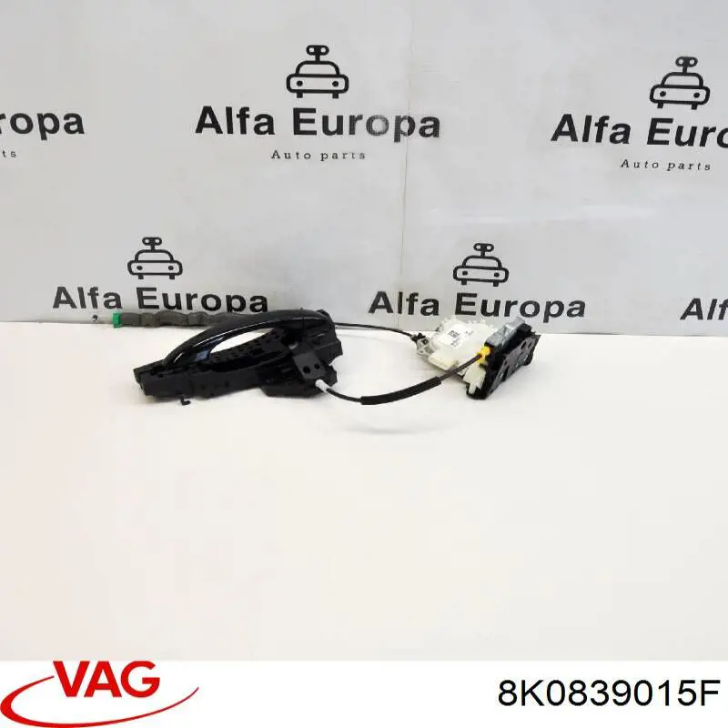 Cerradura de puerta trasera izquierda VAG 8K0839015F
