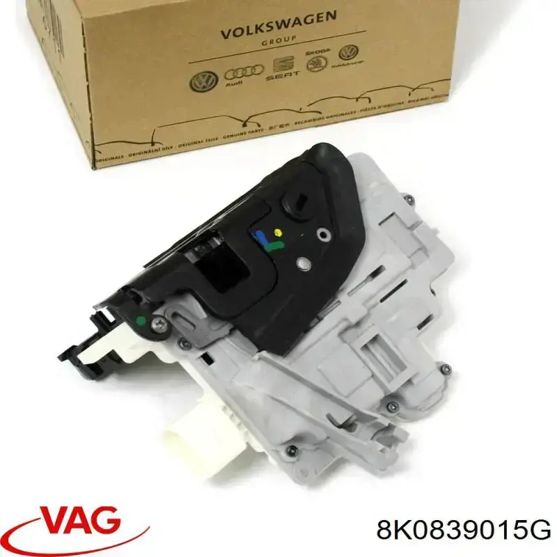 Cerradura de puerta trasera izquierda 8K0839015G VAG