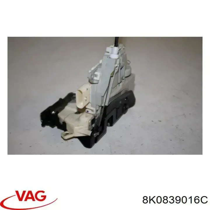Cerradura de la puerta trasera derecha 8K0839016C VAG