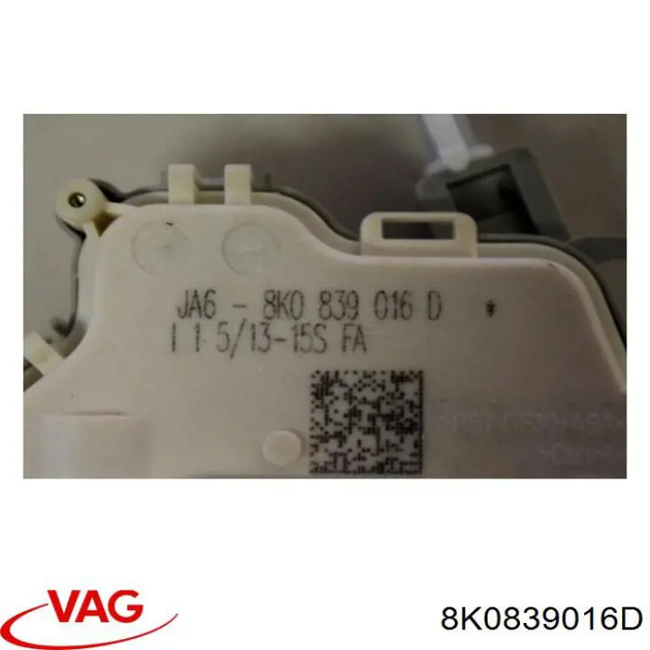 Cerradura de la puerta trasera derecha VAG 8K0839016D precio, desde 66,79 EUR