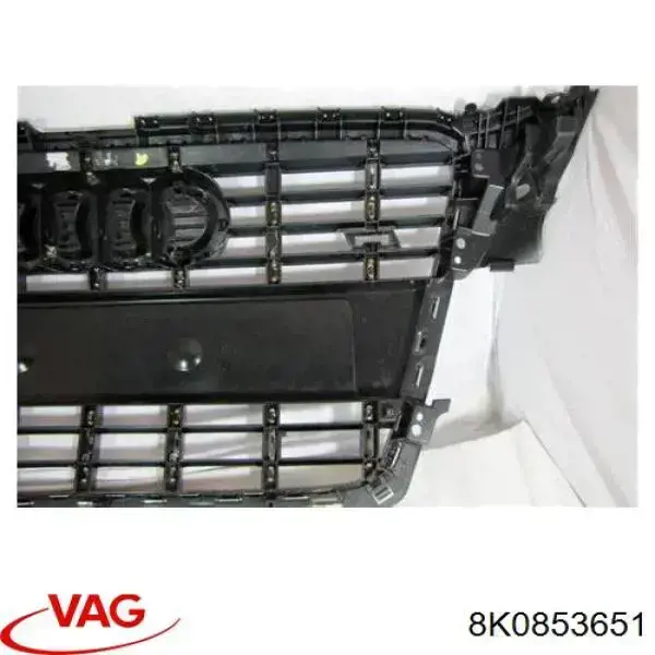 Rejilla de radiador 8K08536511QP VAG