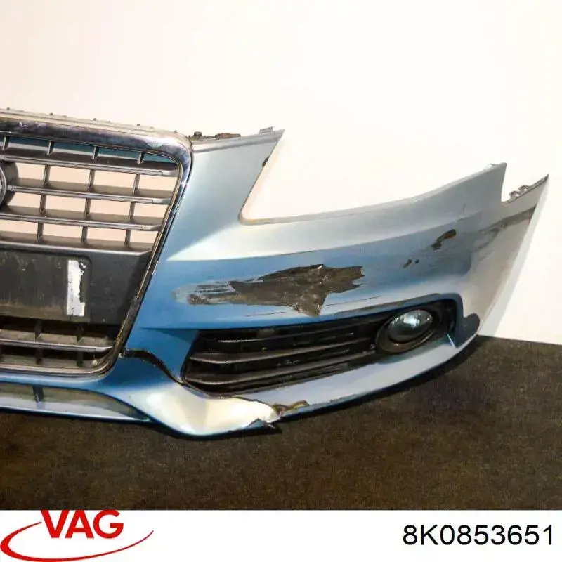 Rejilla de radiador 8K08536511QP VAG