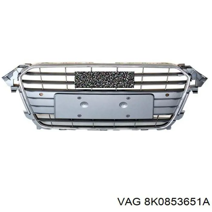 8K0853651A VAG panal de radiador