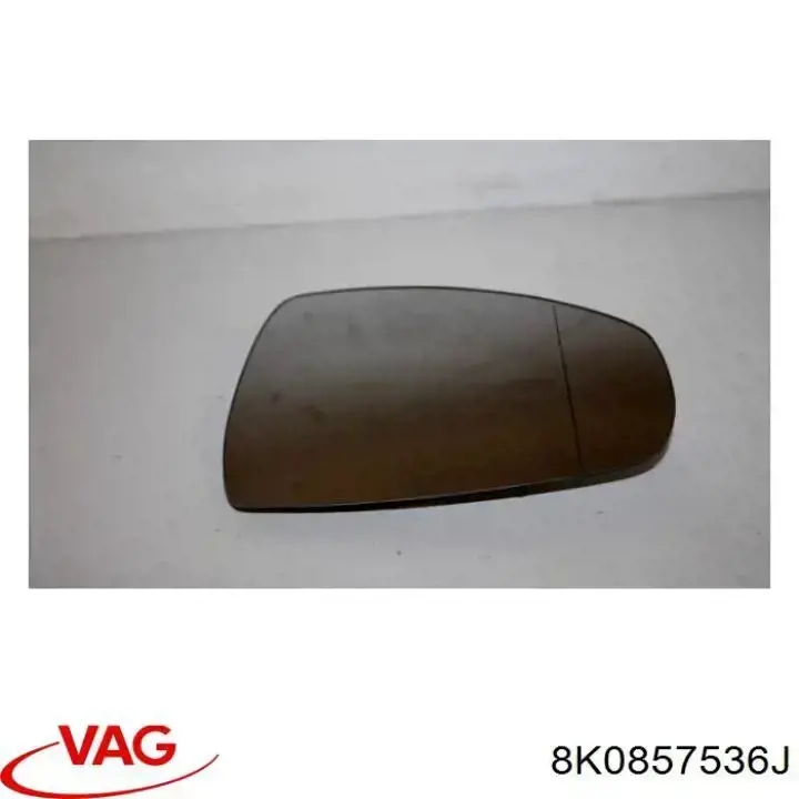 Cristal de espejo retrovisor derecho VAG 8K0857536J precio, desde 100,30 EUR