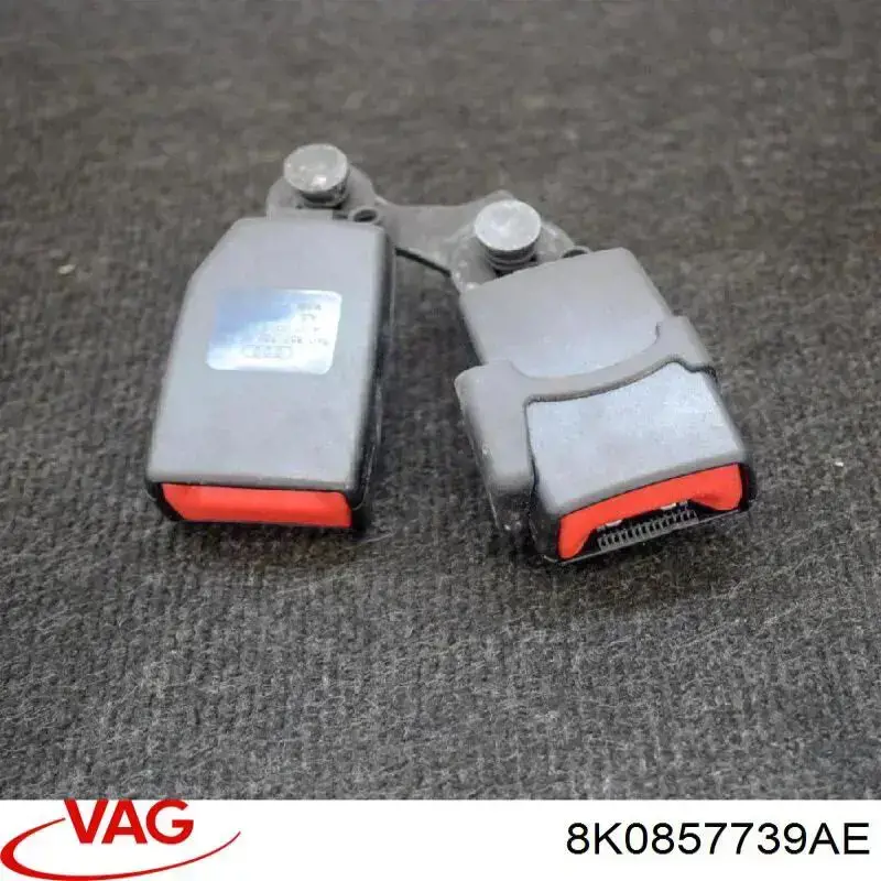 Comprar 8K0857739B VAG Palanca de fijación del cinturón de seguridad trasero izquierdo