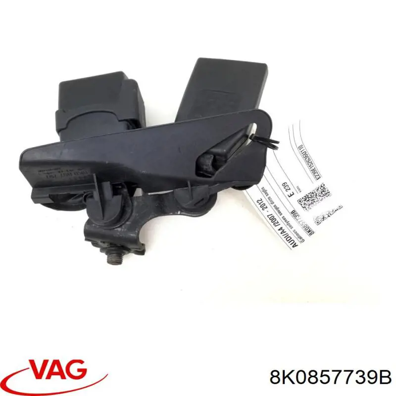 Palanca de fijación del cinturón de seguridad trasero izquierdo VAG 8K0857739B precio, desde 53,72 EUR