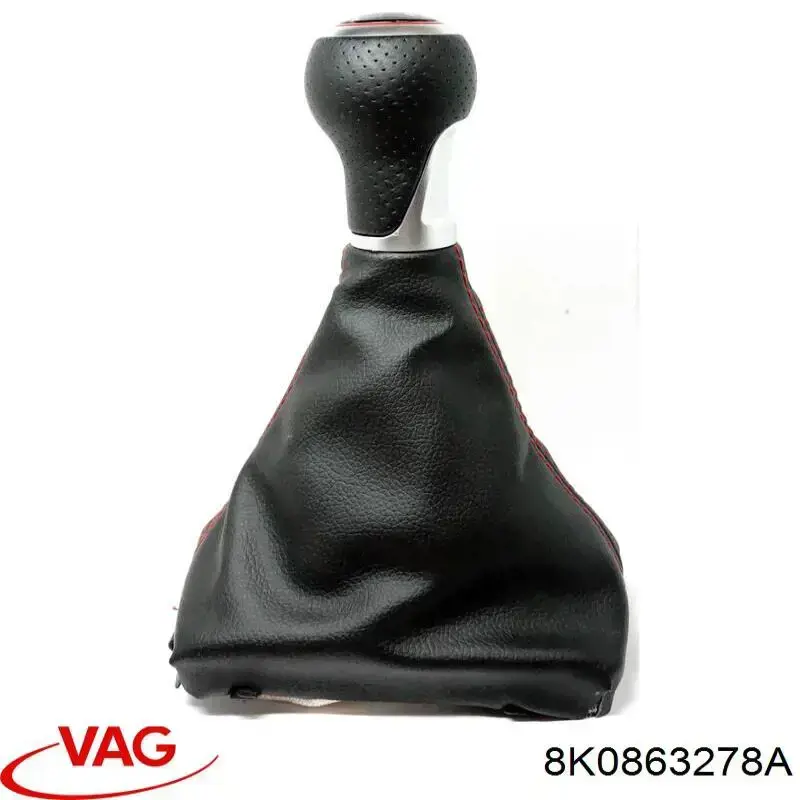 Pomo de palanca de cambios 8K0863278A VAG