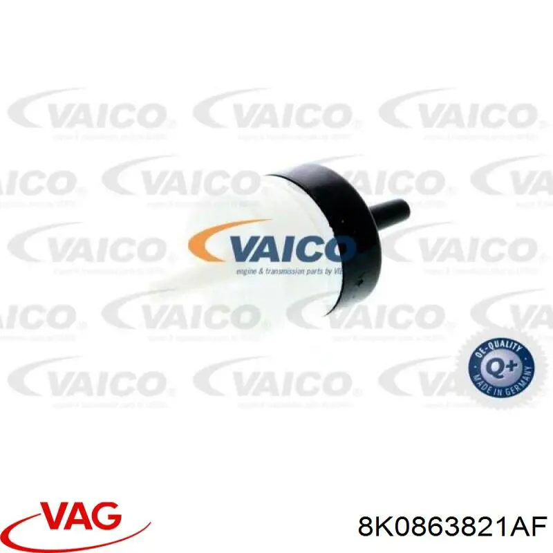 8K0863821AF VAG protección motor /empotramiento