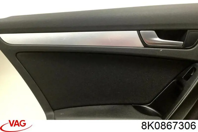 Guarnecido interior de puerta trasera derecha VAG 8K0867306 precio, desde 62,44 EUR