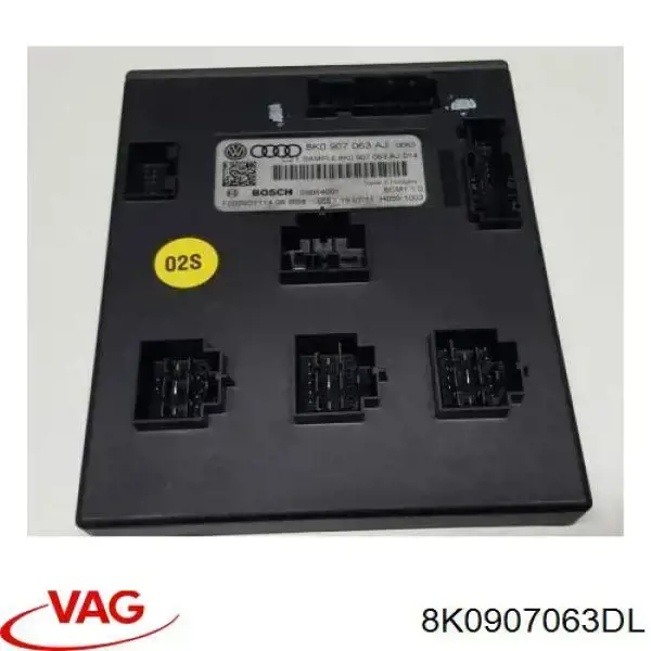 8K0907063DL VAG Módulo de control de red de a bordo
