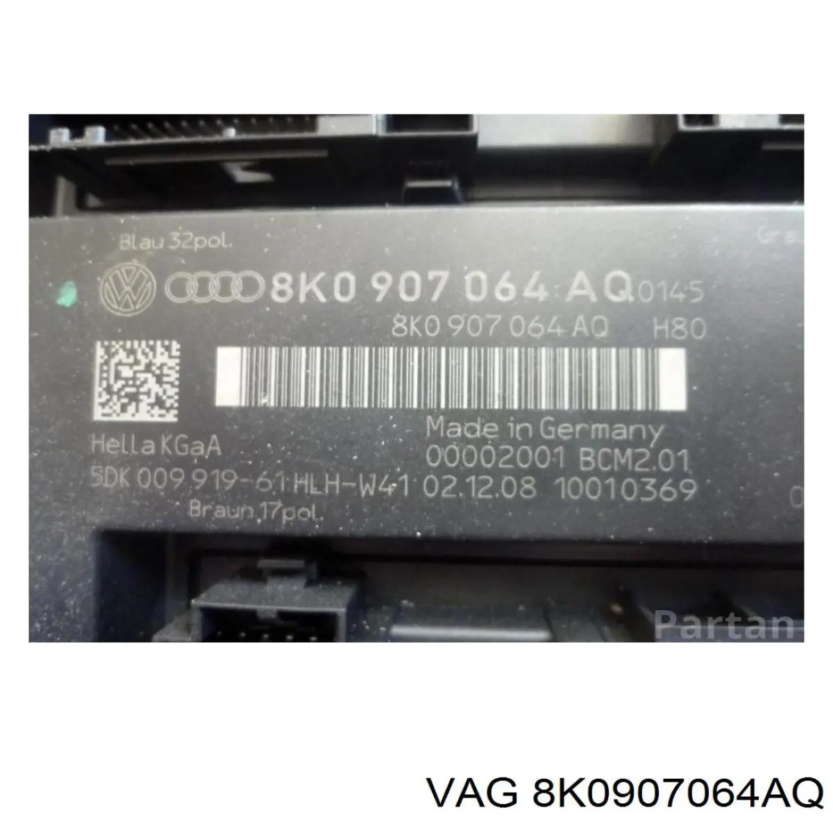 8K0907064AE VAG bloque confort